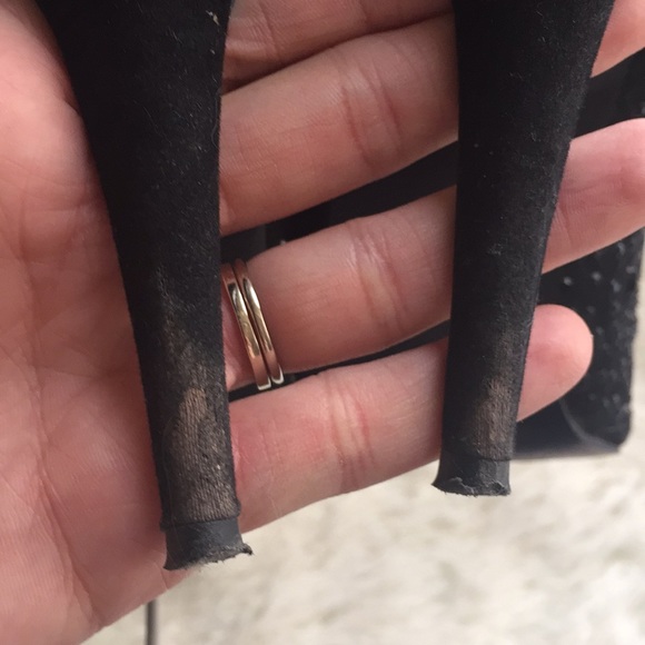 Black Rhinestone Pumps 💕 - Picture 5 of 8